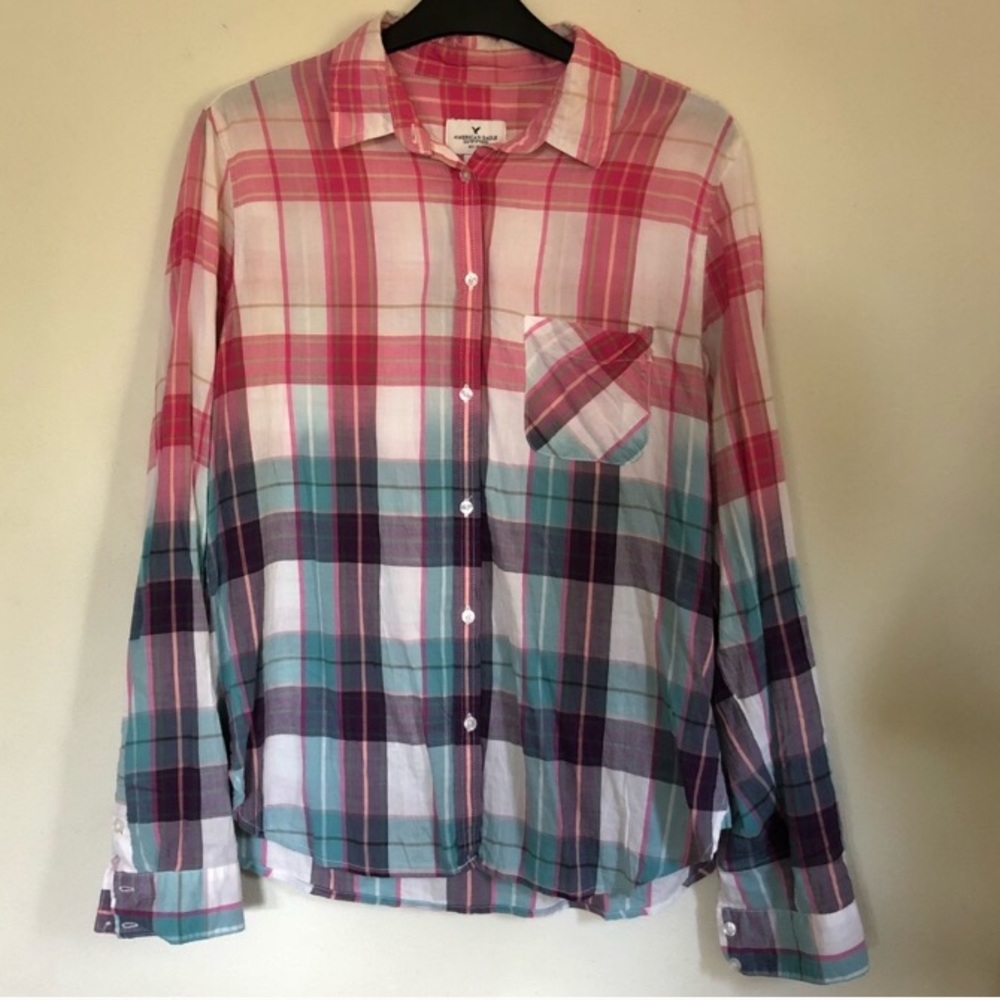 American Eagle Plaid Shirt